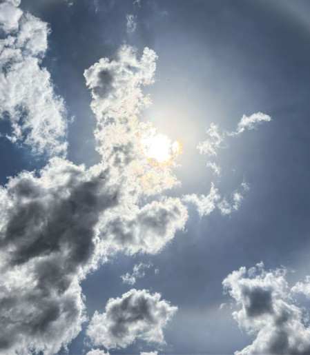 Beleza nos céus, halo solar não é sinal de chuva, diz especialista