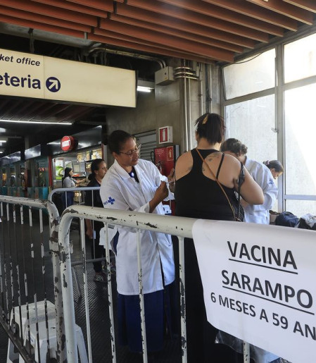 Ministério da Saúde reforça chamamento para vacina contra o sarampo