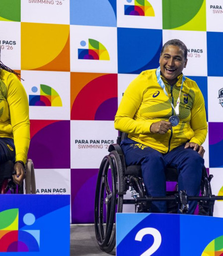 Parapan-Pacífico de natação: Brasil estreia com medalhas e recorde