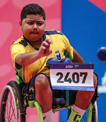  Aos 19 anos, José Antônio Santos é campeão mundial de bocha em Seul