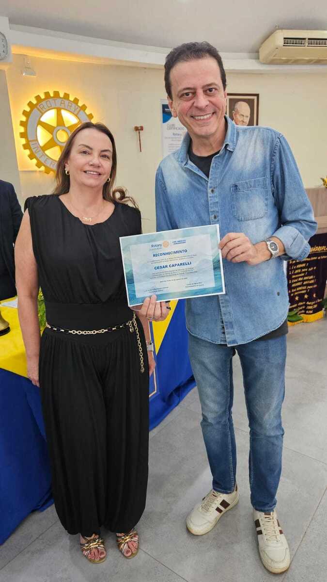 Vanessa Del Grossi e César Caparelli