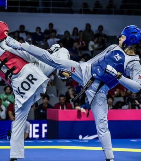 Maria Clara Pacheco mantém hegemonia no ciclo olímpico do taekwondo