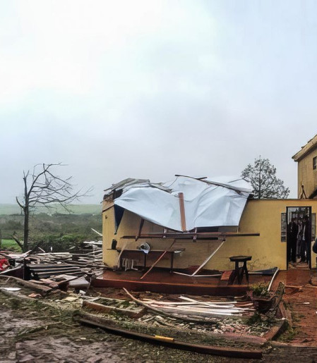 Inmet lança alerta de ciclone extratropical na Região Sul esta noite