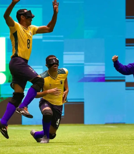 Brasil é hepatcampeão da Copa América de futebol de cegos em SP