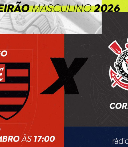 Rádio Nacional transmite clássico Flamengo x Corinthians neste domingo