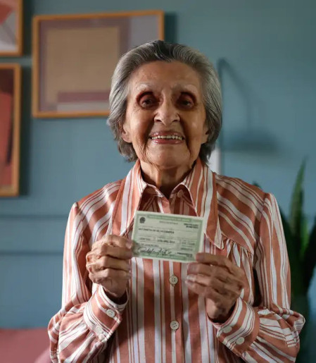 Campanha incentiva voto de quem tem mais de 70 anos