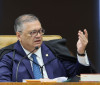 Dino e Zanin votam para julgar Moraes e Mendonça na mesma sessão