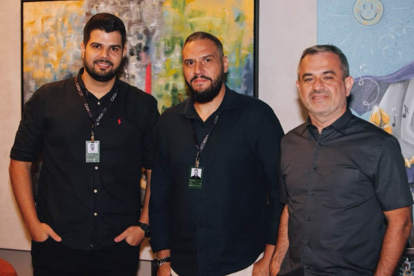 Fabricio Coelho, Paulo Marques e Fabio Marzola - Divulgação