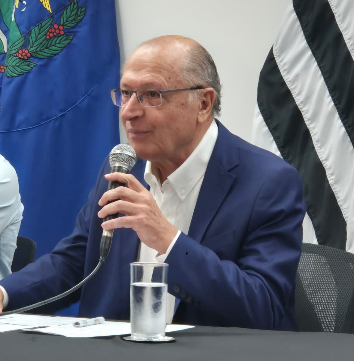 Passagem por Ribeirão vice-presidente Geraldo Alckmin (PSB) falou com Jornal Ribeirão