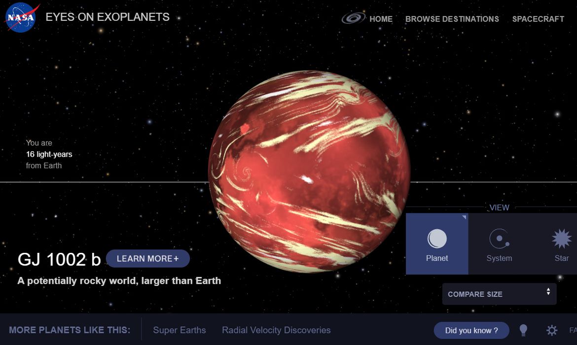 Pesquisa identifica oito planetas candidatos a ter vida extraterrestre