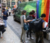 Transexuais e travestis fazem ato no RJ em defesa da democracia