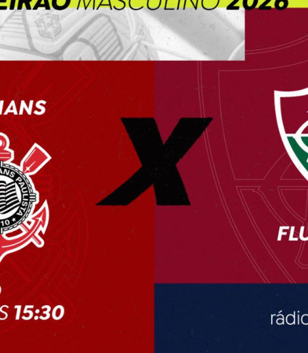  Rádio Nacional exibe Corinthians x Fluminense neste domingo