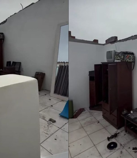 Morador de Pelotas mostra nas redes estragos causados por tempestade