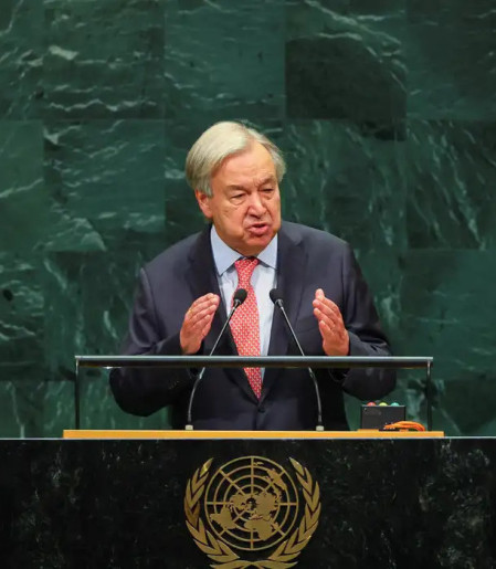 Secretário-geral da ONU alerta para avanço de guerras e riscos da IA