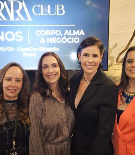 Ana Soares, Catarine Santos, Luciana Prates e Cris Jaber