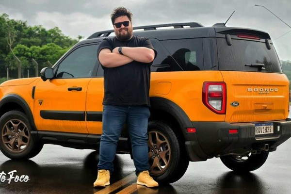 Gabriel Yuki, do Jornal Ribeirão, testou o novo Bronco