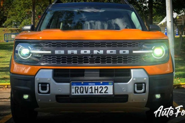 Bronco Sport Badlands chama atenção logo pelo visual - Divulgação