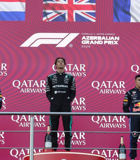 Fórmula 1: Russell supera Verstappen por 0.1s e vence GP do Azerbaijão
