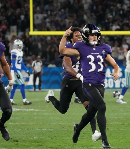 No último segundo, Baltimore Ravens batem Dallas Cowboys no Rio