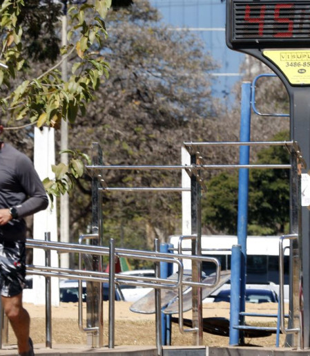 Semana começa com termômetros a 40°C no Centro-Oeste, Sudeste e Sul 
