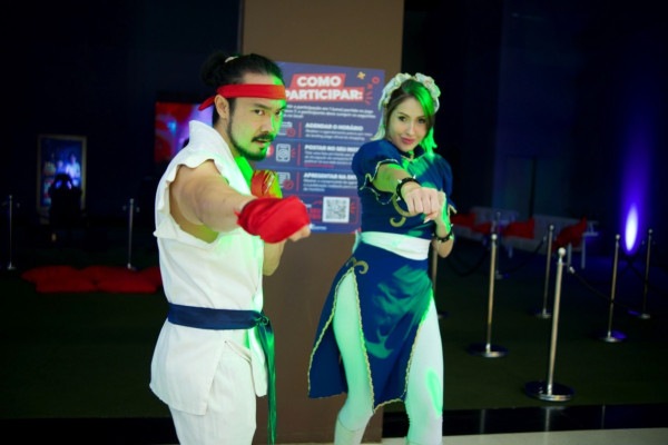 Personagens de Street Fighter estar&atilde;o entre as atra&ccedil;&otilde;es da programa&ccedil;&atilde;o especial do Novo Shopping