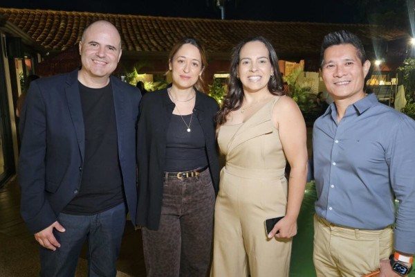 André Lopes, Bárbara Ambrósio, Rafaela Khouri e Andy Chen - Divulgação