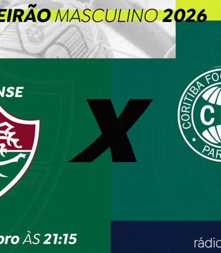 Rádio Nacional transmite Fluminense x Coritiba nesta quinta 