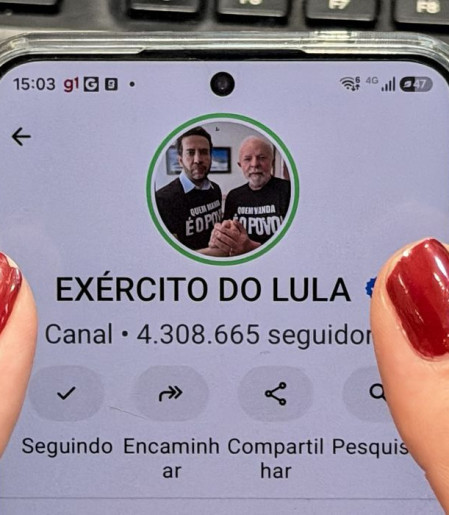 Campanha registra canal Exército do Lula na Justiça Eleitoral