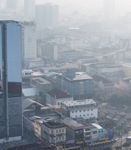 Manaus é capital com maior poluição atmosférica do país nesta sexta
