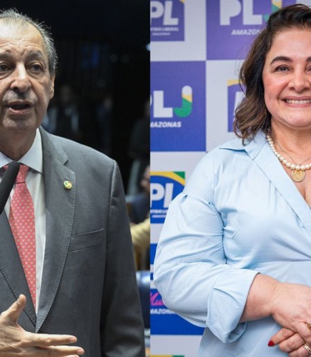 No Amazonas, eleitores vão escolher entre Aziz e Maria do Carmo