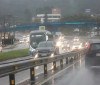 Frente fria leva tempestades e granizo ao centro-sul do país