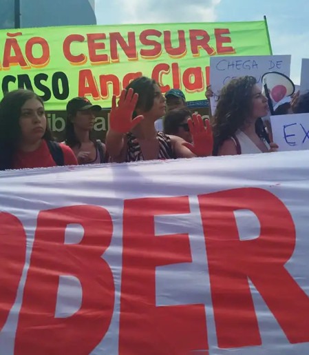 Caso Ana Clara: ativistas protestam no TSE contra decisão de Mendonça