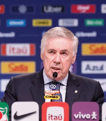 Ancelotti convoca seleção para amistosos contra Japão e Singapura
