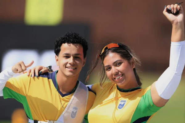 Tiro com arco do Brasil conquista 1ª medalha em um Parapan de Jovens